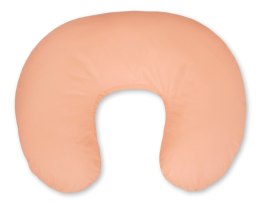 Bobono Poduszka rogal do karmienia fasolka + zdejmowana poszewka - brzoskwiniowa