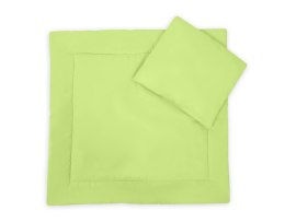 Bobono Pościel do wózka z wypełnieniem kołderka i poduszka - Zielona