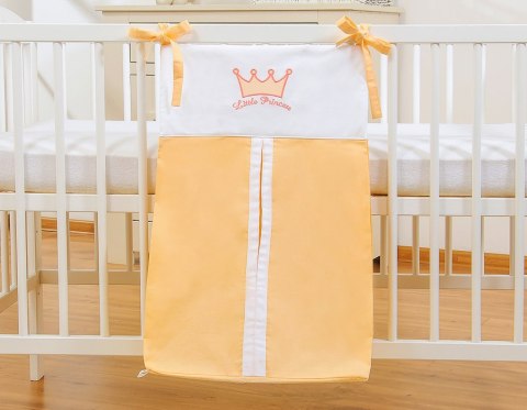 Bobono Przybornik- Torba na pampersy- Little Prince/Princess brzoskwiniowe