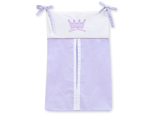 Bobono Przybornik- Torba na pampersy- Little Prince/Princess fioletowe