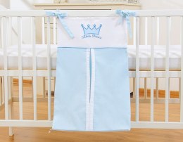 Bobono Przybornik- Torba na pampersy- Little Prince/Princess niebieskie