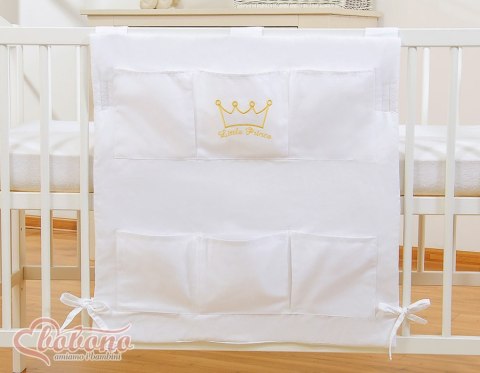 Bobono Przybornik uniwersalny- Little Prince/Princess białe