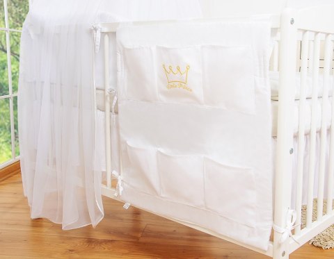 Bobono Przybornik uniwersalny- Little Prince/Princess białe