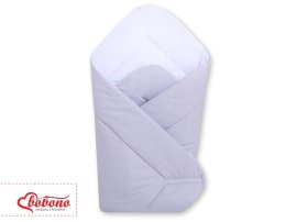 Bobono Rożek usztywniany- Wiszące serduszka szary