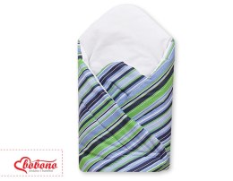 Bobono Rożek z usztywnieniem- Basic paseczki granatowe