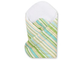 Bobono Rożek z usztywnieniem- Basic paseczki zielone