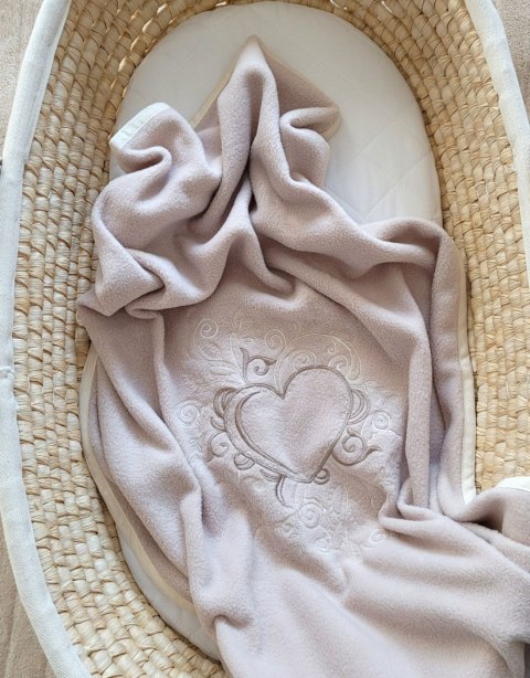 My Sweet Baby Kocyk polarowy dla niemowląt- Chic beżowy