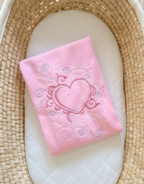 My Sweet Baby Kocyk polarowy dla niemowląt - Chic jasnoróżowy