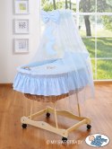 My Sweet Baby Kosz Mojżesza z baldachimem- Dobranoc niebieskie