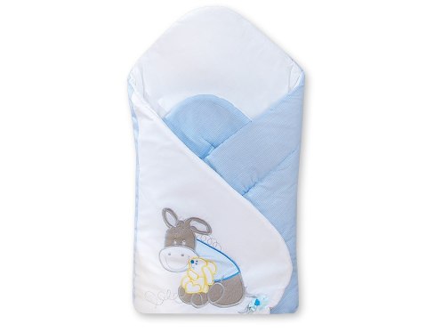 My Sweet Baby Rożek usztywniany Osiołek Lucek niebieski