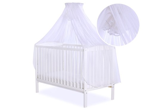 Bobono Moskitiera uniwersalna z szyfonu - biała