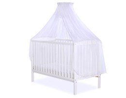 Bobono Moskitiera uniwersalna z szyfonu - biała