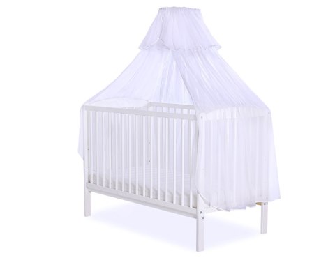 Bobono Moskitiera uniwersalna z szyfonu - biała