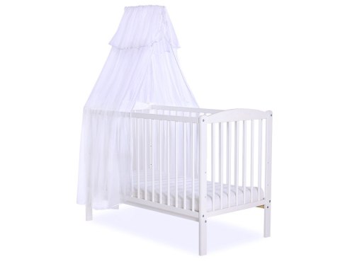 Bobono Moskitiera uniwersalna z szyfonu - biała
