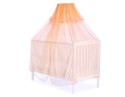 Bobono Moskitiera uniwersalna z szyfonu - brzoskwiniowa