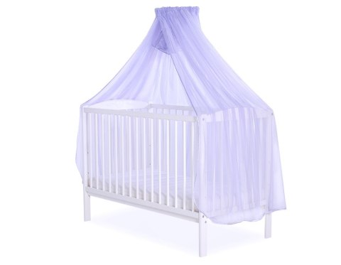 Bobono Moskitiera uniwersalna z szyfonu -fioletowa