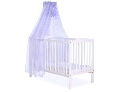 Bobono Moskitiera uniwersalna z szyfonu -fioletowa