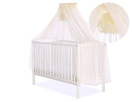 Bobono Moskitiera uniwersalna z szyfonu - kremowa