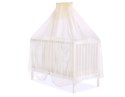 Bobono Moskitiera uniwersalna z szyfonu - kremowa