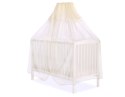 Bobono Moskitiera uniwersalna z szyfonu - kremowa