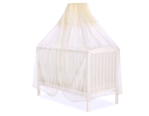 Bobono Moskitiera uniwersalna z szyfonu - kremowa