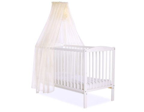 Bobono Moskitiera uniwersalna z szyfonu - kremowa