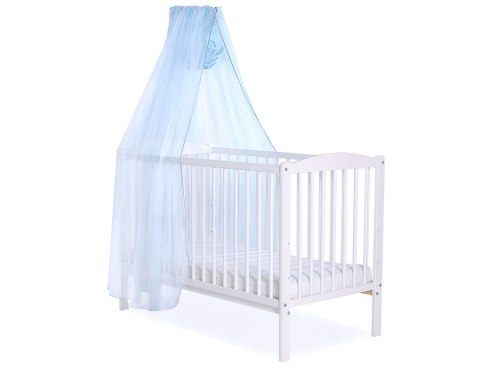 Bobono Moskitiera uniwersalna z szyfonu - niebieska