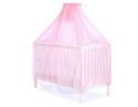Bobono Moskitiera uniwersalna z szyfonu - różowa