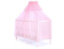 Bobono Moskitiera uniwersalna z szyfonu - różowa