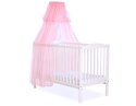 Bobono Moskitiera uniwersalna z szyfonu - różowa
