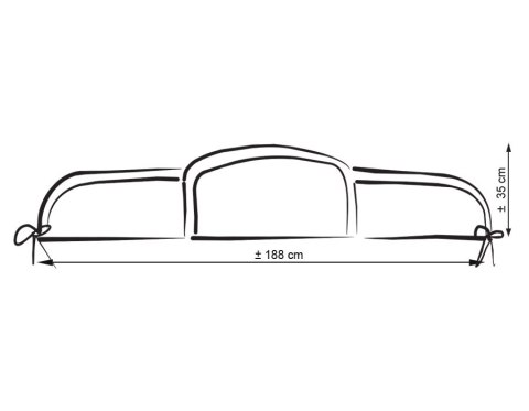 Bobono Ochraniacz do łóżeczka na szczebelki uniwersalny - Serduszka białe grochy na różu
