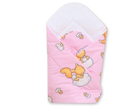 Bobono Rożek miękki- Basic leśne zwierzątka różowe