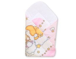 Bobono Rożek z usztywnieniem- Basic leśne zwierzątka różowe