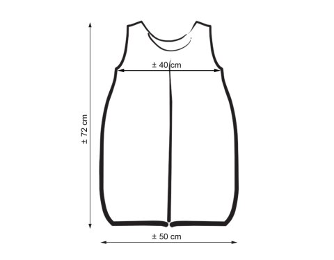 Bobono Śpiworek dla dzieci bawełniany M 6-12 mcy TOG 2.5 całoroczny ocieplany serduszka grochy na zielonym