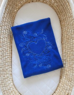 My Sweet Baby Kocyk polarowy dla niemowląt - Chic królewski błękit