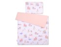 Bobono Dwustronna pościel dla dzieci 2-częściowa bawełniana 140x200 Junior - bajkowe księżniczki