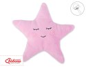 Bobono Poduszka Little STAR z grzechotką- różowa