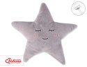 Bobono Poduszka Little STAR z grzechotką- szara