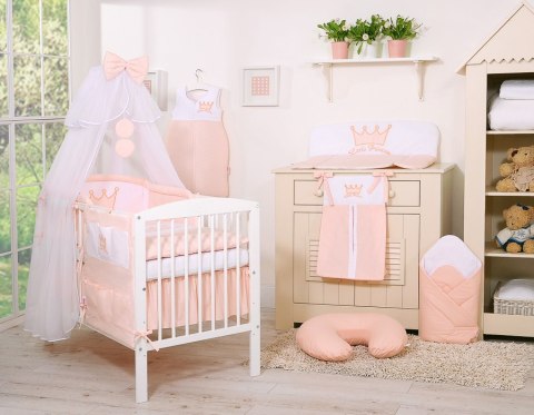 Bobono Przybornik uniwersalny- Little Prince/Princess pudrowy róż