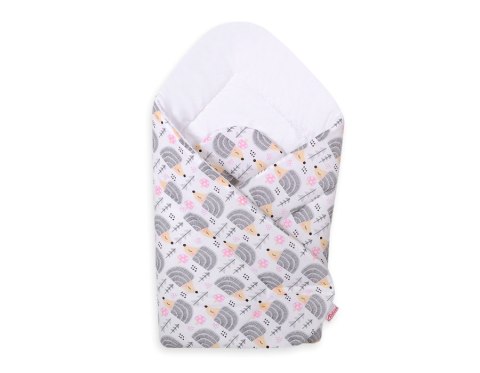 Bobono Rożek dla niemowląt miękki - jeżyki szare