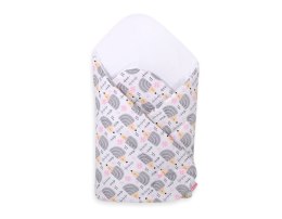 Bobono Rożek dla niemowląt usztywniany - jeżyki szare