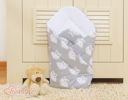 Bobono Rożek miękki- Simple sowy szare