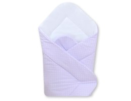 Bobono Rożek miękki - kropki na fiolecie