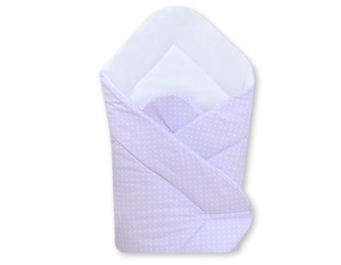 Bobono Rożek miękki - kropki na fiolecie