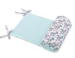 Bobono Uniwersalny ochraniacz do łóżeczka - koniki na biegunach