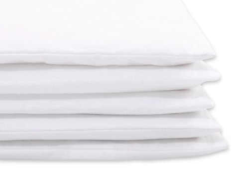 My Sweet Baby Bawełniana pościel dla dzieci 2-częściowa poszewki na poduszkę 60x40 i na kołderkę 120x90 - biała