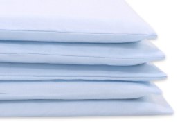 My Sweet Baby Bawełniana pościel dla dzieci 2-częściowa poszewki na poduszkę 60x40 i na kołderkę 120x90- niebieska