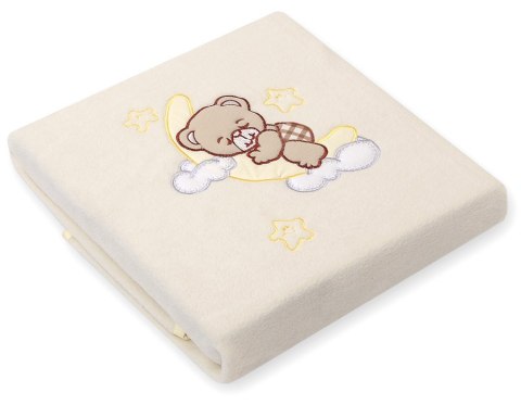 My Sweet Baby Kocyk polarowy- Dobranoc brązowe