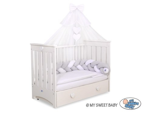 My Sweet Baby Moskitiera z szyfonu- biała