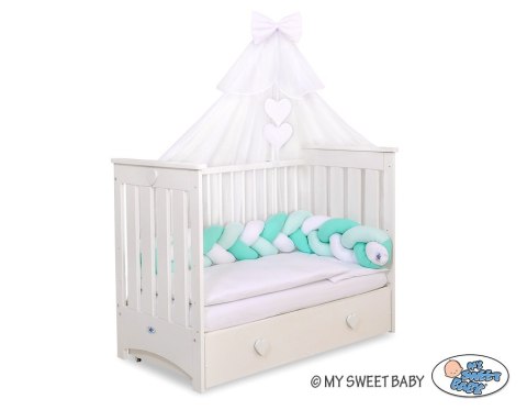 My Sweet Baby Moskitiera z szyfonu- biała